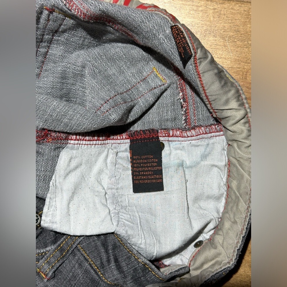 Dollhouse High Rise Denim Shorts Women's Size 1 Style No. #AB-2138KS - Picture 7 of 7